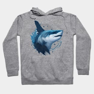 Menacing Shark Unleash the Power of the Ocean Hoodie